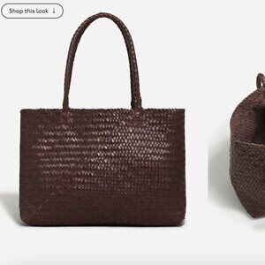 Madewell Handwoven Leather Tote *Coffee Bean*